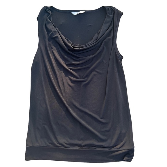 Banana Republic Tops - ✅Banana Republic Black Swoop Neck Tank Top